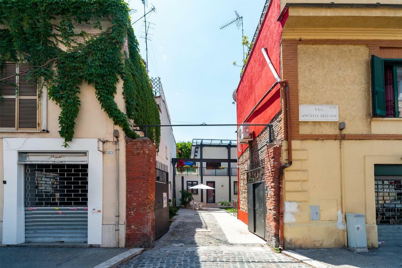 Ferienwohnung Il Giardino Dell'Argano Rosso Rom Exterior foto